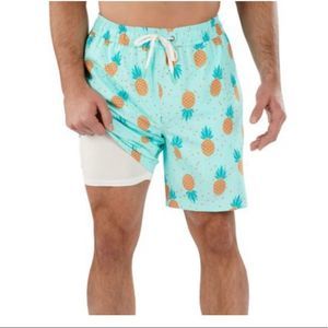 Resort Swim Trunk with comfort Boxer Brief Liner